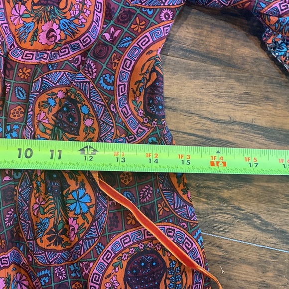 Anna Sui Printed Plant Dress - Picture 9 of 14